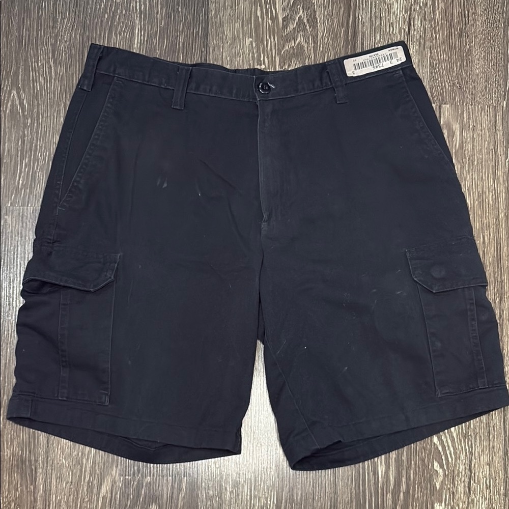 Cintas Comfort Flex Men's Black Cargo Shorts